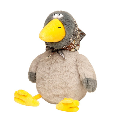 Мягкая игрушка Ворона в платке 21 см MaxiToys MT-TS072406-21 1